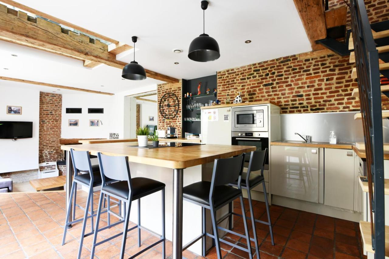 Maison Vieux Lille 3 Chambres Parking Prive 24H24H Acces 外观 照片