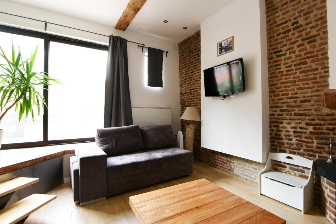 Maison Vieux Lille 3 Chambres Parking Prive 24H24H Acces 外观 照片