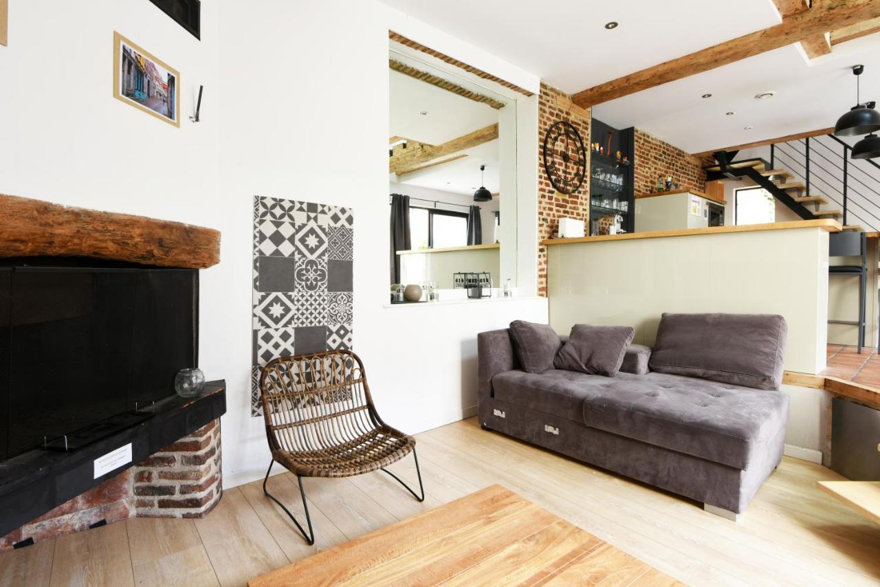 Maison Vieux Lille 3 Chambres Parking Prive 24H24H Acces 外观 照片